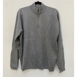 Peter Millar grey golf sweater
